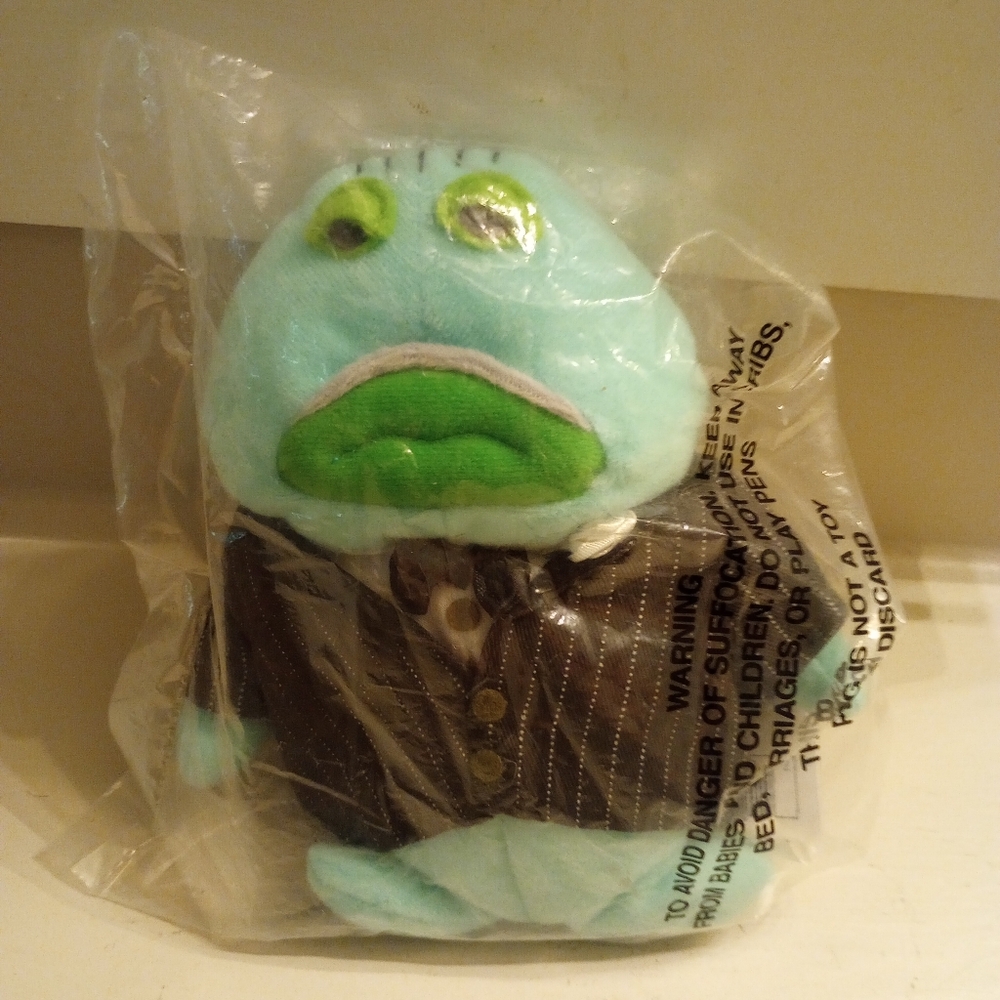 Infamous Meanies The Codfather Don Albacoreleone Plush NWT